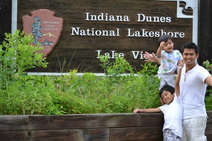 Caption: Our first family camping trip. We were excited, optimistic... and completely unaware of what awaited us.
